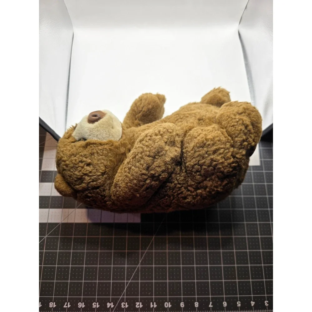 Dakin Low Rankein Friends Plush Bear Brown Textured Fur 7x10